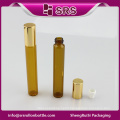 SRS hot sale high quality amber glass bottle for free samples